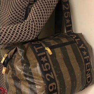 Authentic Fendi large tote bag